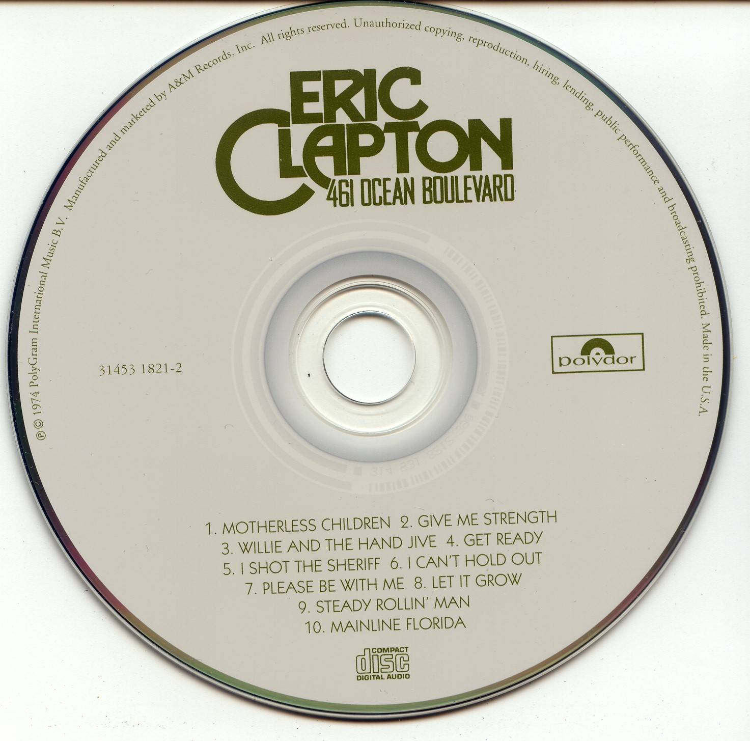 Eric Clapton Chronicles 3 Classic Albums : CD1
